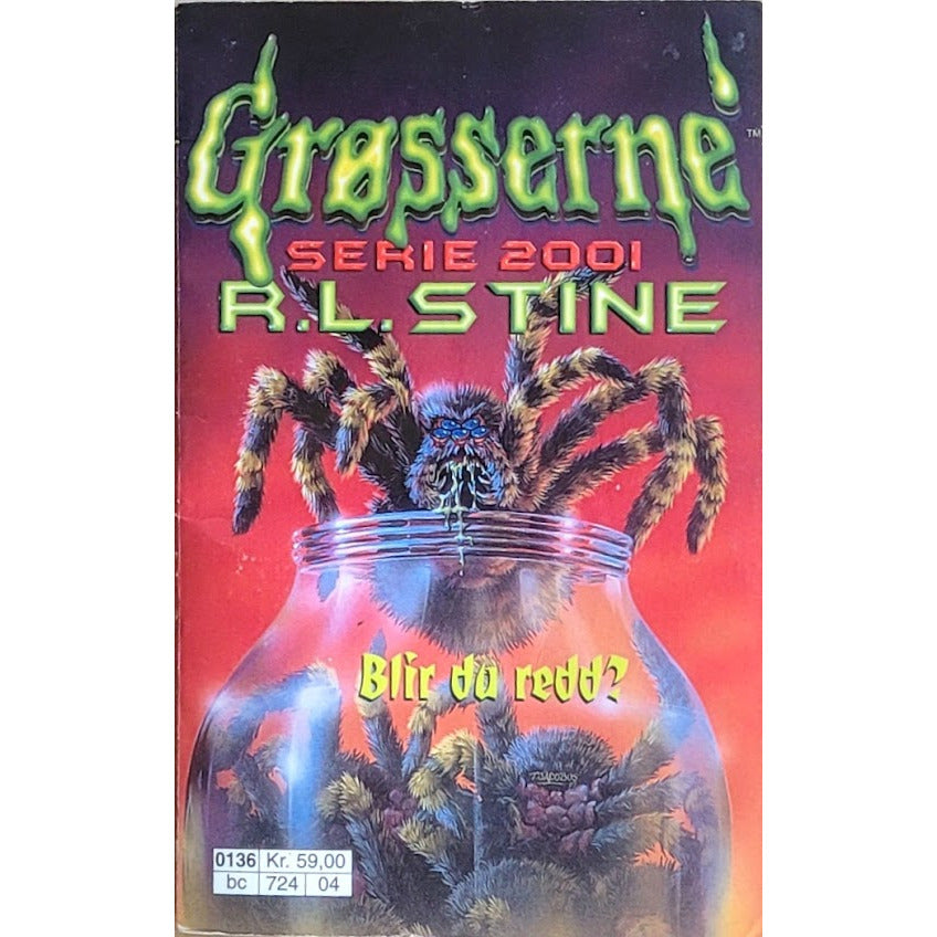 Grøsserne Serie 2001 #9 - Blir du redd? - Brukte bøker av R.L. Stine