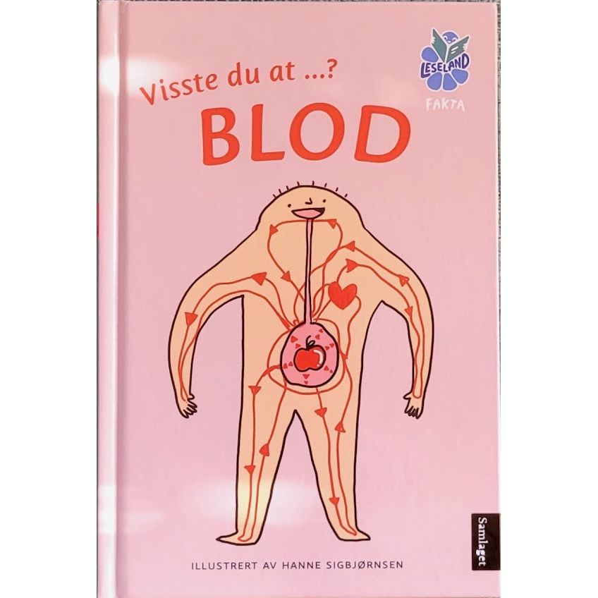 Visste du at...? Blod, brukte bøker av Hanne Sigbjørnsen
