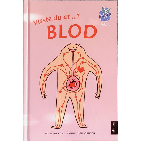 Visste du at...? Blod, brukte bøker av Hanne Sigbjørnsen