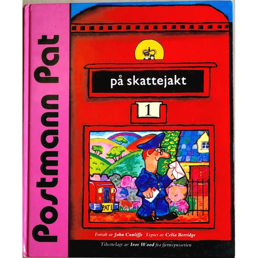 Postmann Pat på skattejakt, brukte bøker av John Cunliffe