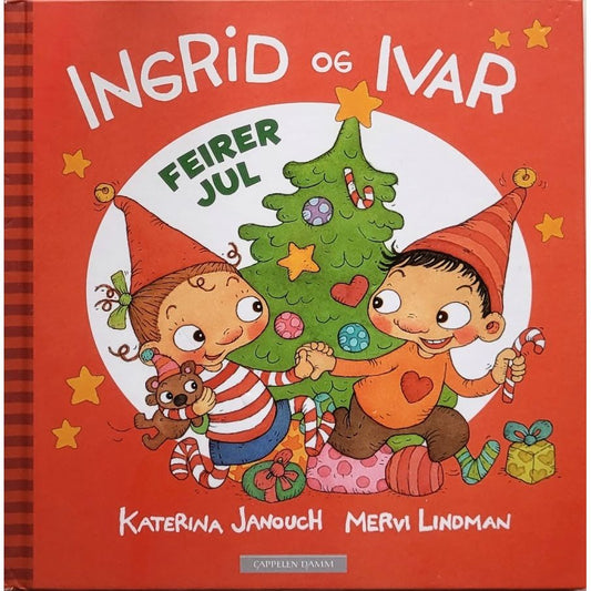Ingrid og Ivar feirer jul, brukte bøker av Katerina Janouch og Mervi Lindman