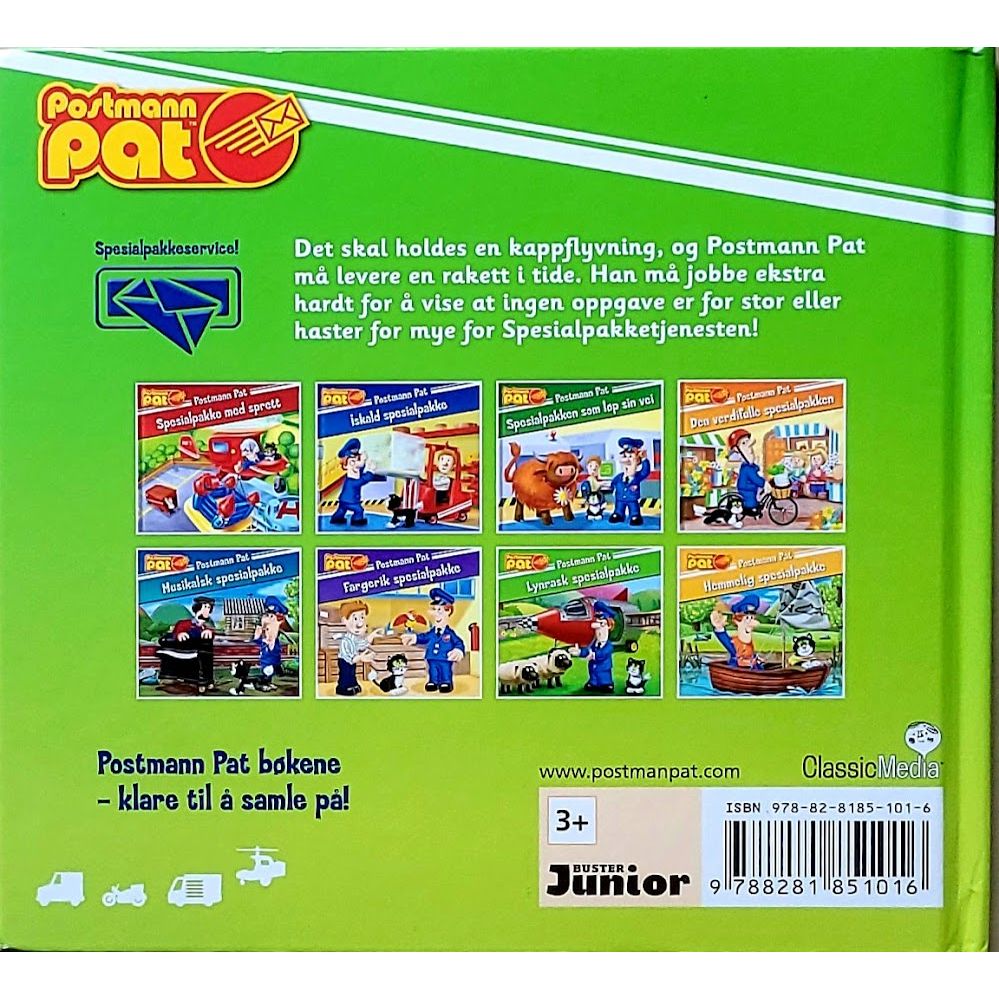 Postmann Pat - Lynrask spesialpakke