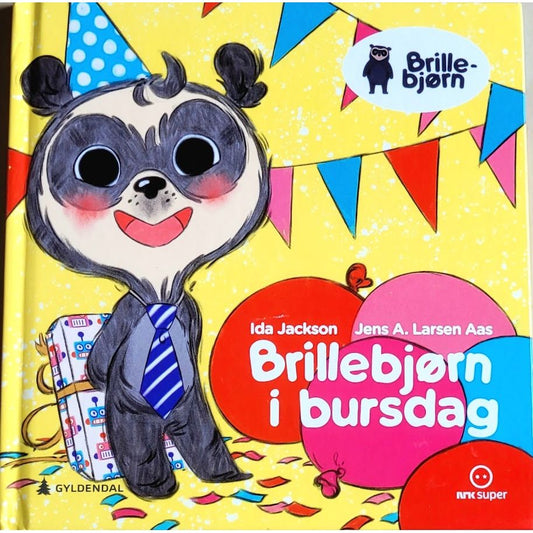 Brillebjørn i bursdag - Brukte bøker av Ida Jackson