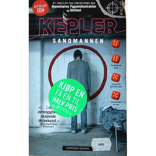 Joona Linna 4 - Sandmannen, Brukte bøker av Lars Kepler