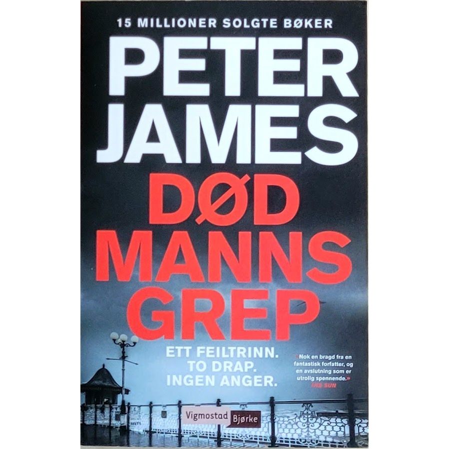 Roy Grace 7 - Død manns grep, brukte bøker av Peter James