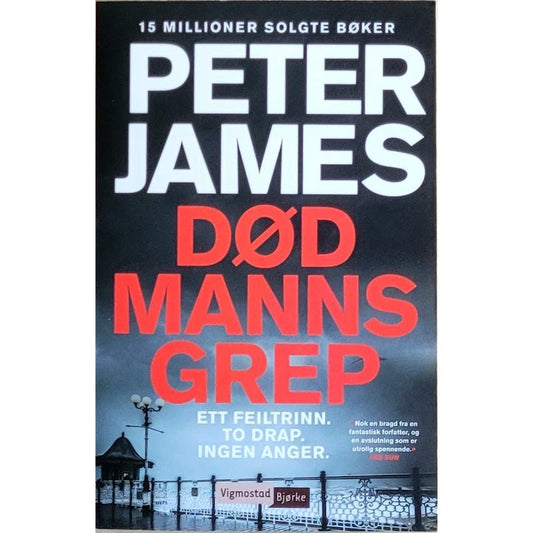 Roy Grace 7 - Død manns grep, brukte bøker av Peter James