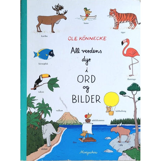All verdens dyr i ord og bilder, brukte bøker av Ole Könnecke