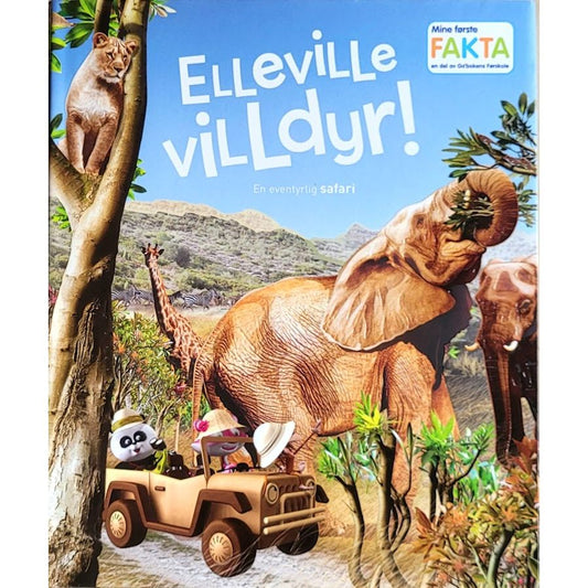 Elleville villdyr. Brukt bok fra Mine første fakta serien