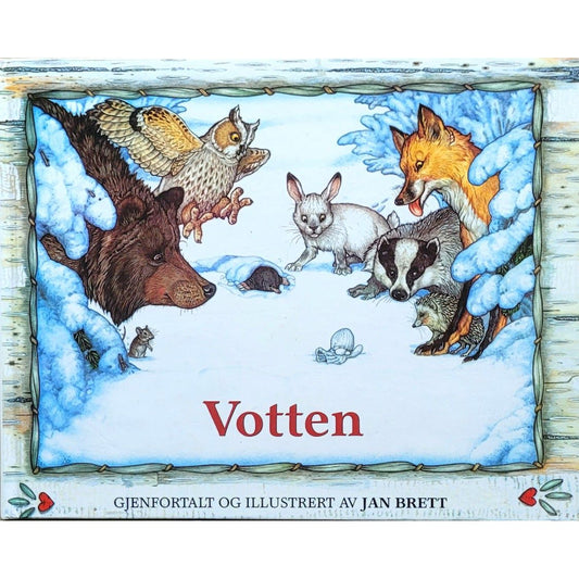 Votten, brukte bøker av Jan Brett