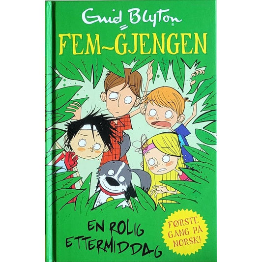 Fem-gjengen - En rolig ettermiddag, brukte bøker av Enid Blyton