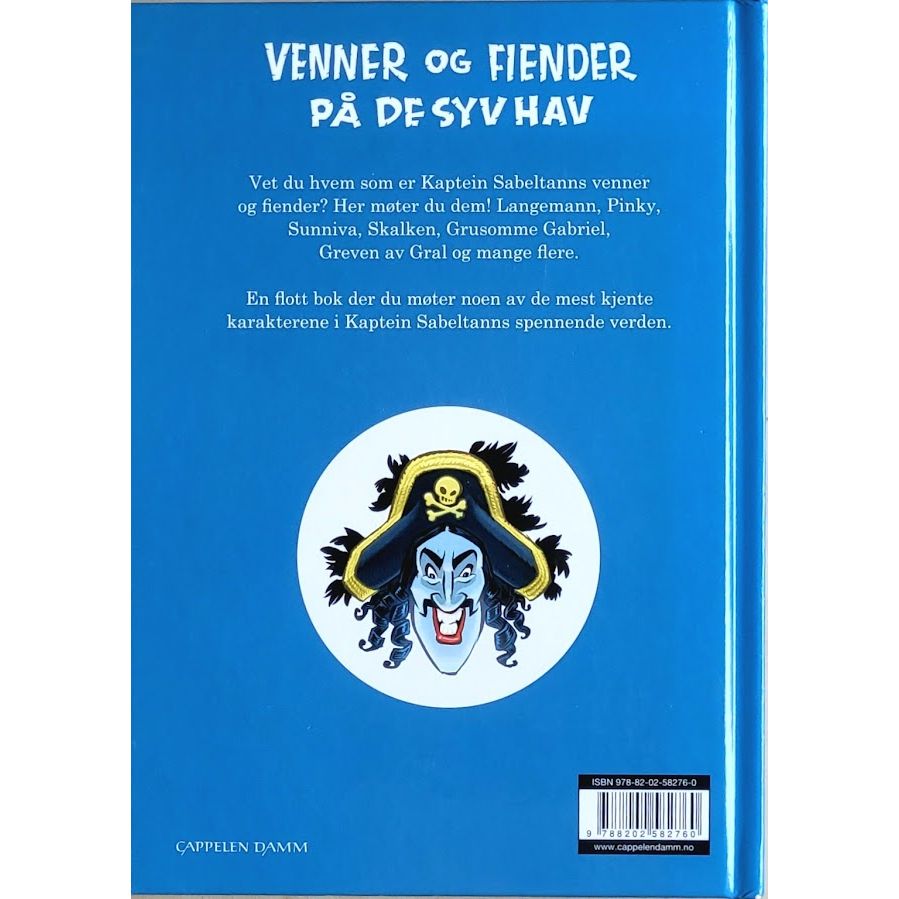 Formoe, Terje: Kaptein Sabeltann - Venner og fiender på de syv hav
