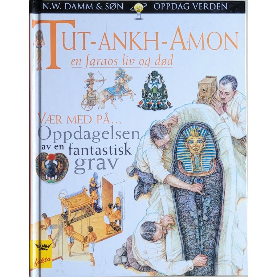 Tut-Ankh-Amon, En faraos liv og død, brukte bøker. Faktabøker