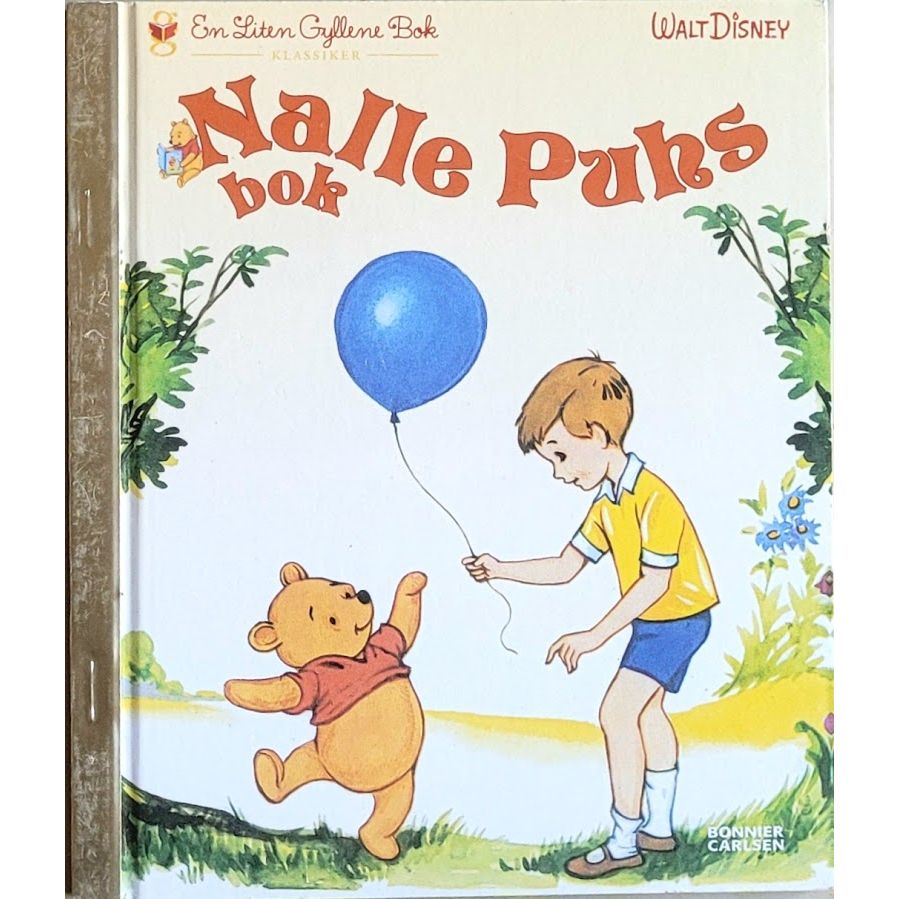 Walt Disney: Nalle Puhs bok, brukte bøker Tidens Gull