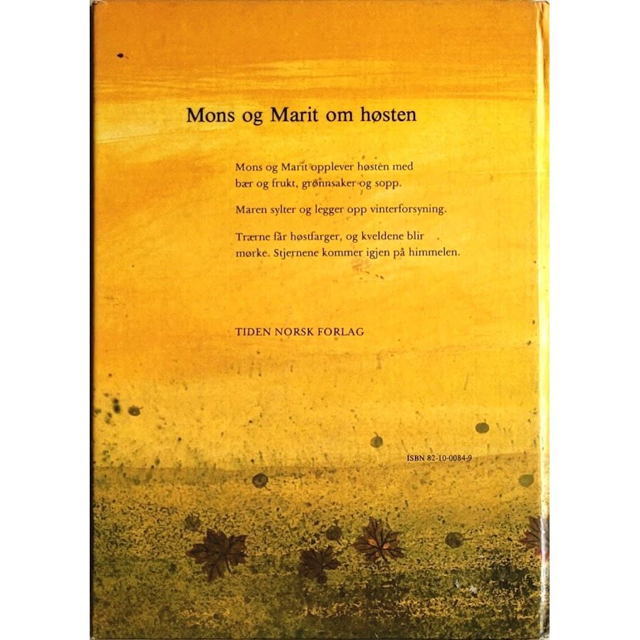 Beckman, Kaj: Mons og Marit om høsten