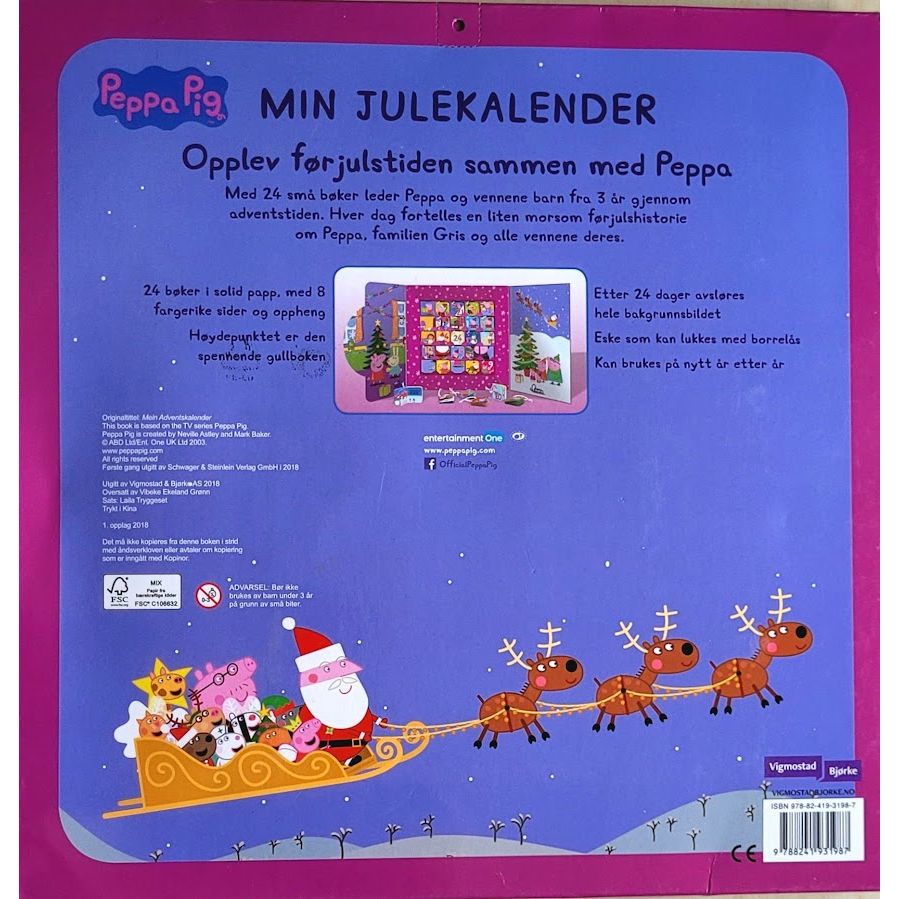 Peppa Pig - Min julekalender