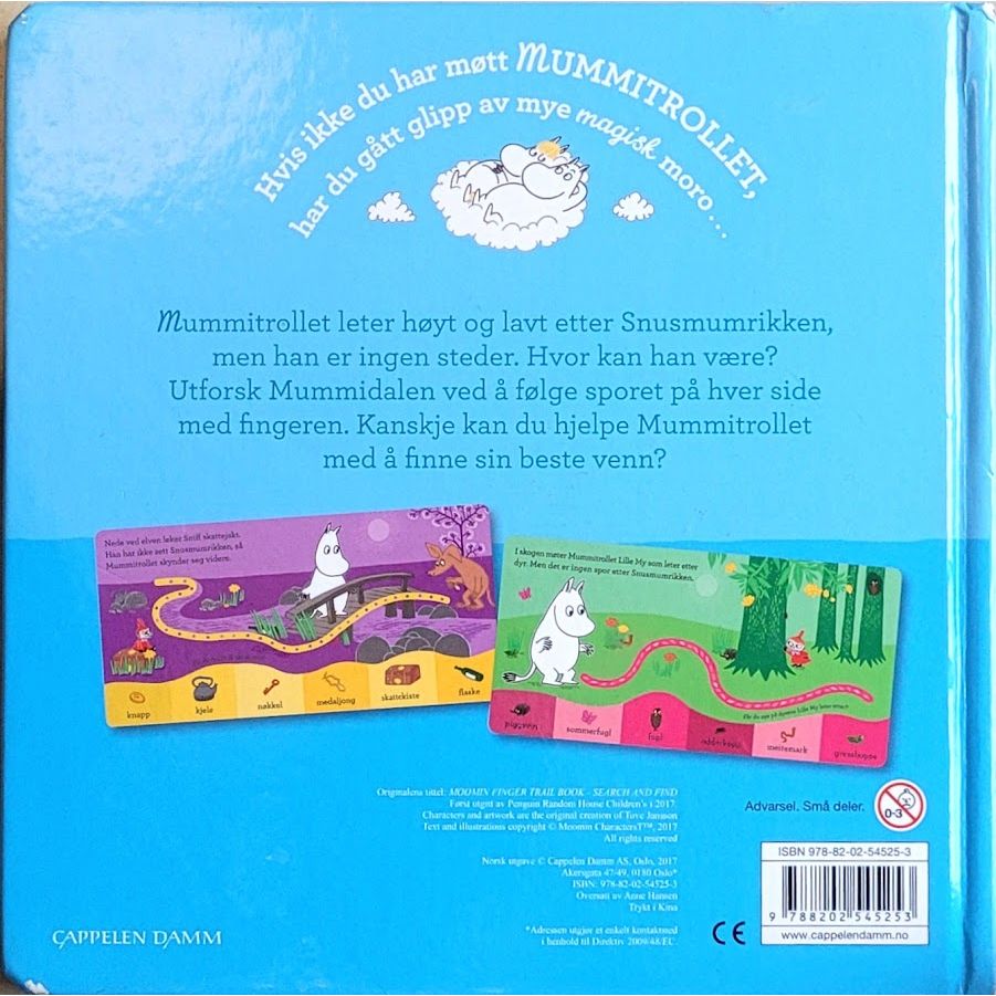 Mummitrollet - Følg sporet, En let og finn bok