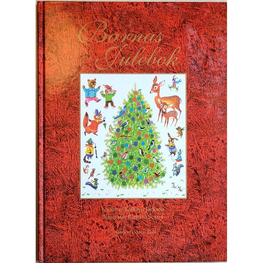 Barnas Julebok, brukte bøker av Kathryn Jackson og Richard Scarry