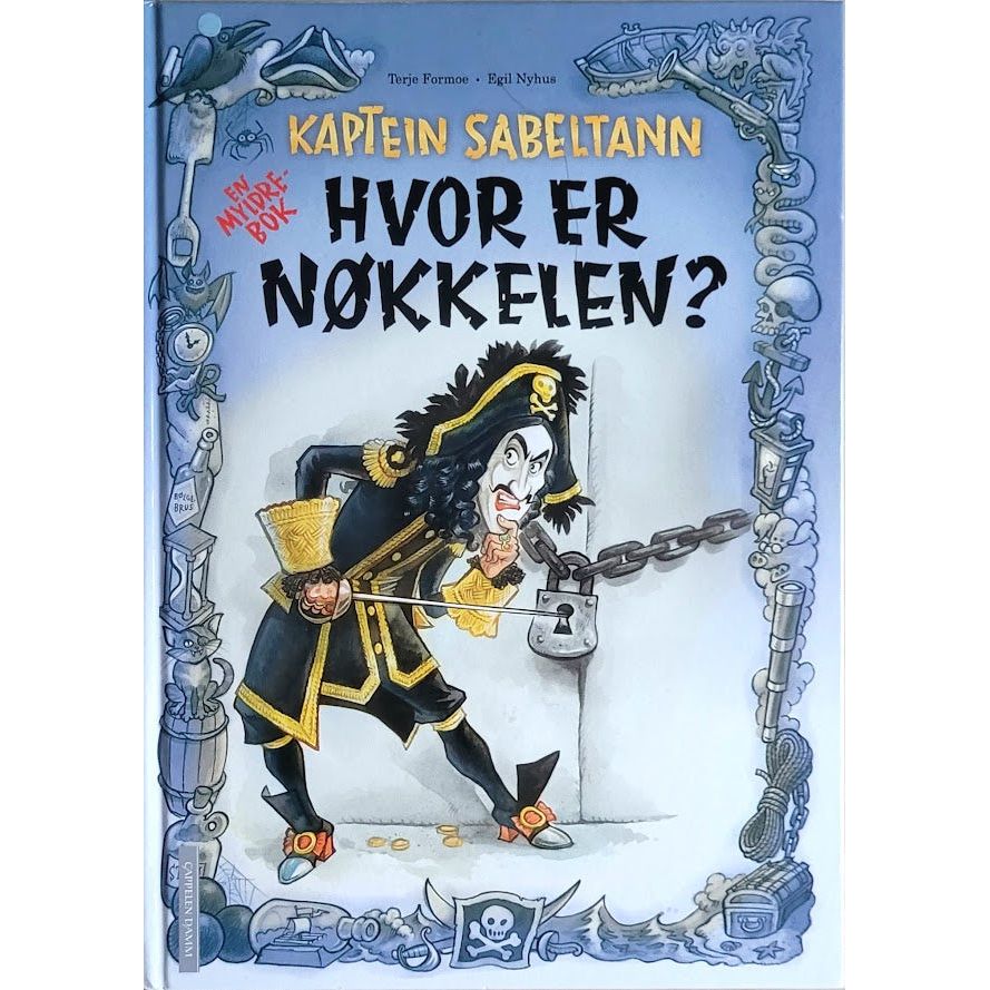 Kaptein Sabeltann - Hvor er nøkkelen?, brukte bøker av Terje Formoe og Egil Nyhus