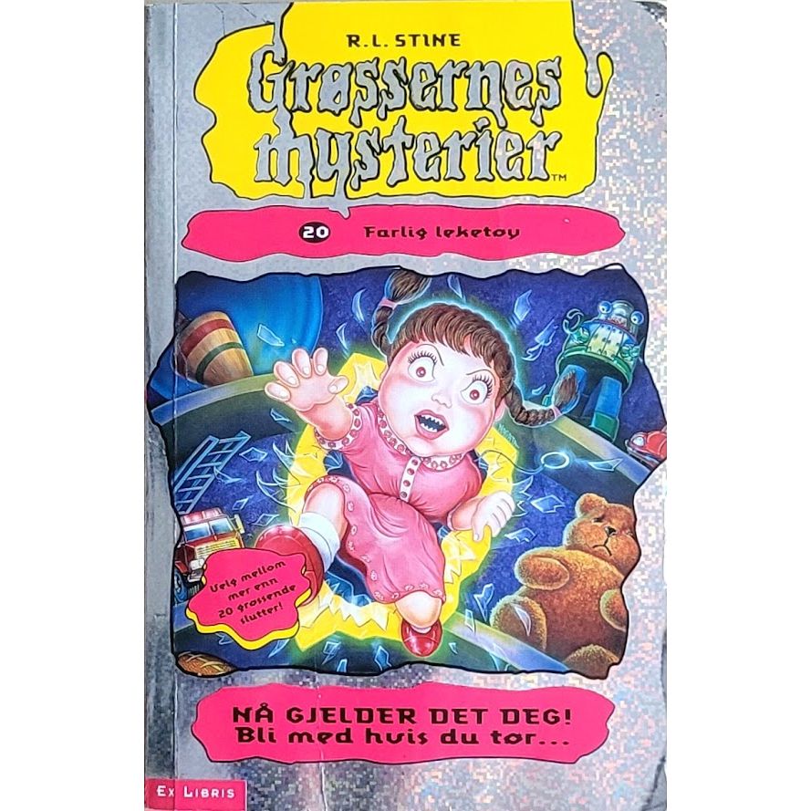 Grøssernes mysterier 20 - Farlig leketøy - Brukte bøker av R.L. Stine