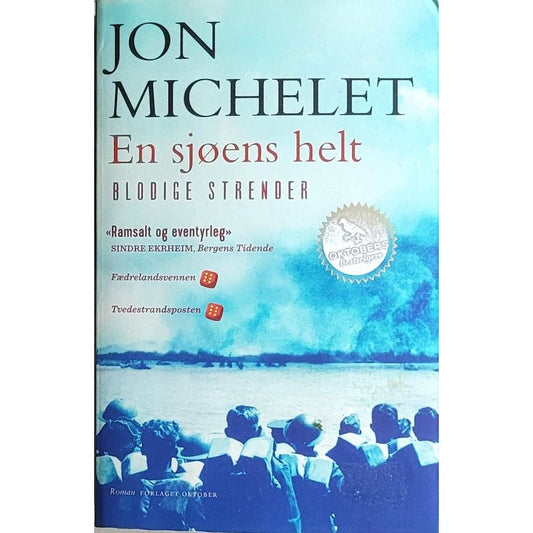 Blodige strender (En sjøens helt 4), brukte bøker av Jon Michelet