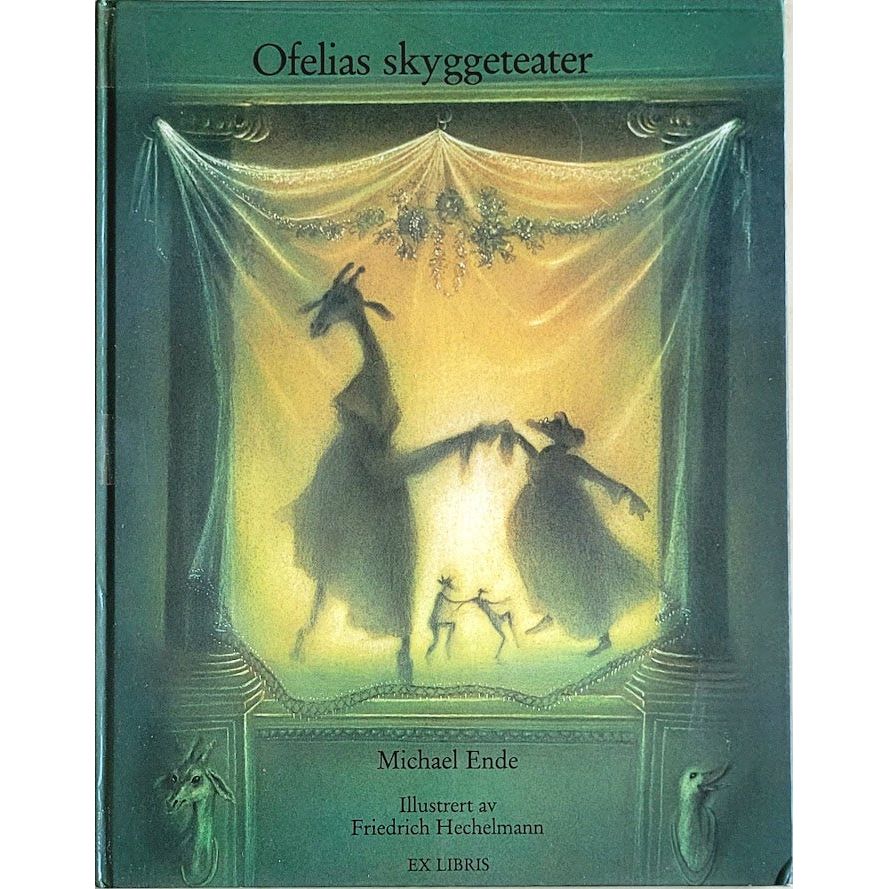 Ofelias skyggeteater, brukte bøker av Michael Ende
