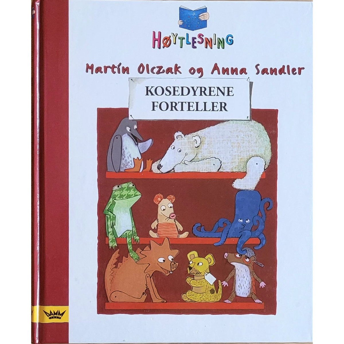 Kosedyrene forteller, brukte bøker av Martin Olczak