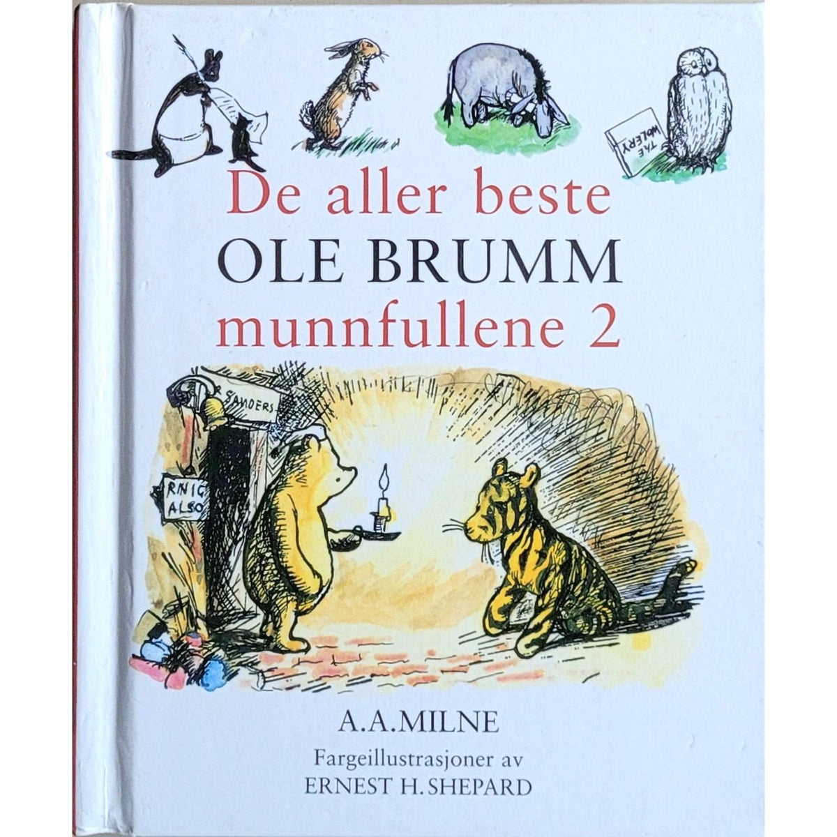 De aller beste Ole Brumm munnfullene 2. Brukte bøker om Ole Brumm av A. A. Milne
