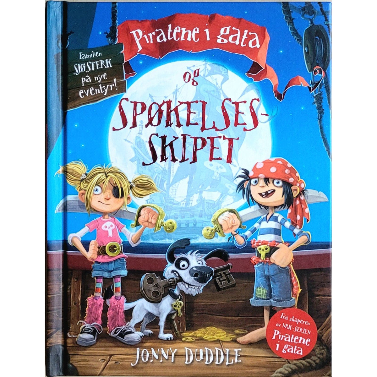 Piratene i gata og spøkelsesskipet - Brukte barnebøker av Jonny Duddle
