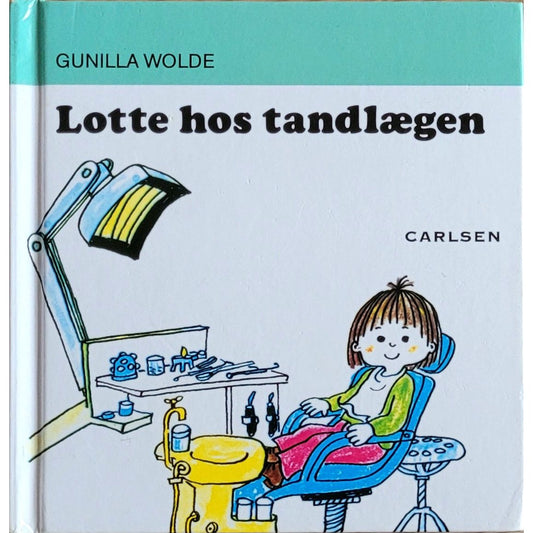 Lotte hos tandlægen, brukte bøker av Gunilla Wolde