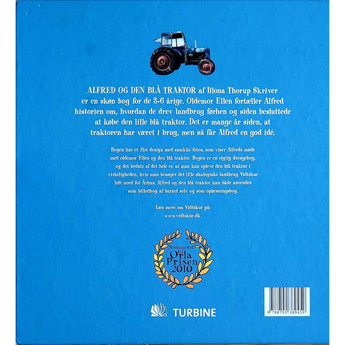 Skriver, Ilona Thorup: Alfred og den blå traktor
