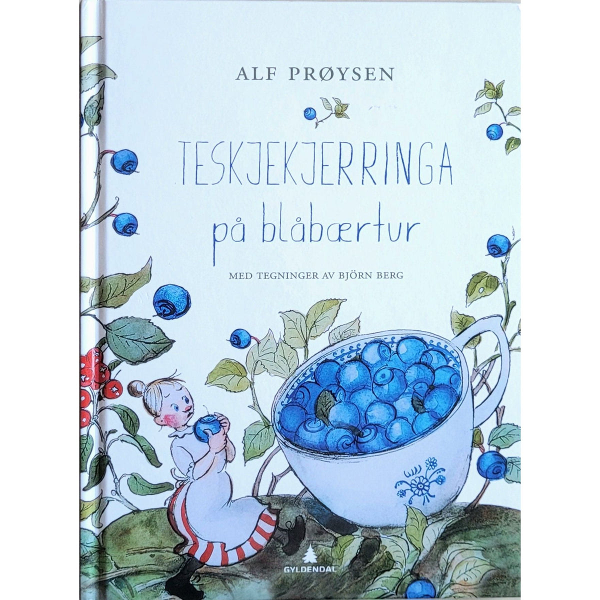 Teskjekjerringa på blåbærtur, brukte bøker av Alf Prøysen