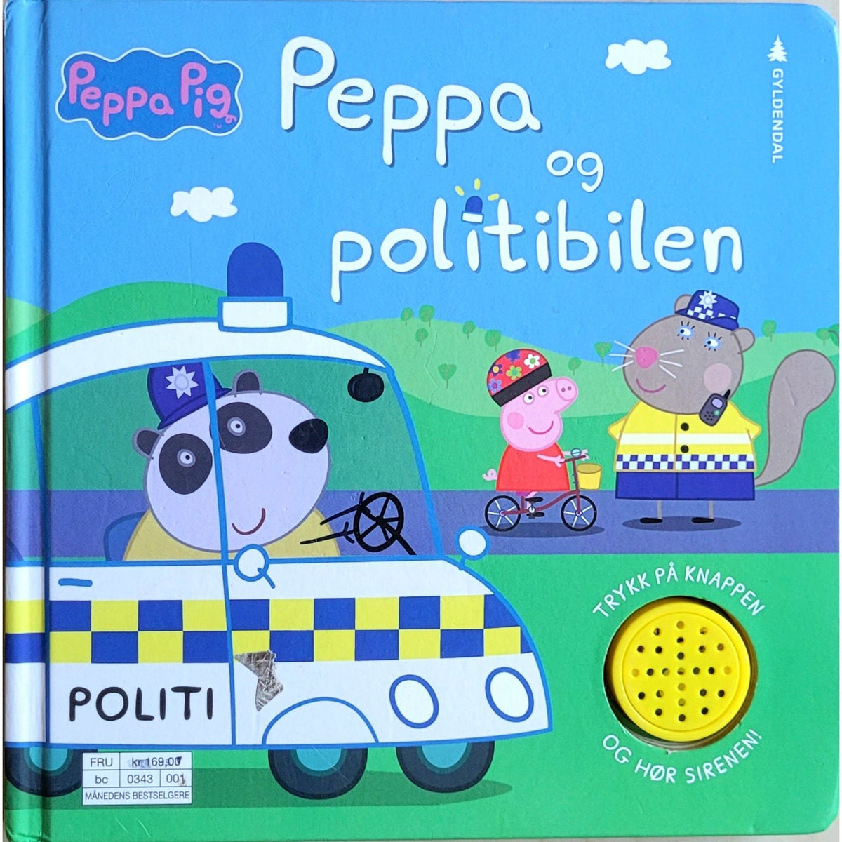 Peppa Gris - Peppa og politibilen, brukte bøker