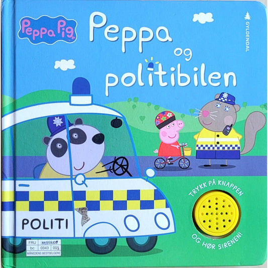 Peppa Gris - Peppa og politibilen, brukte bøker