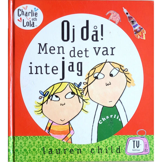 Charlie og Lola: Oj då! Men det var inte jag, brukte bøker