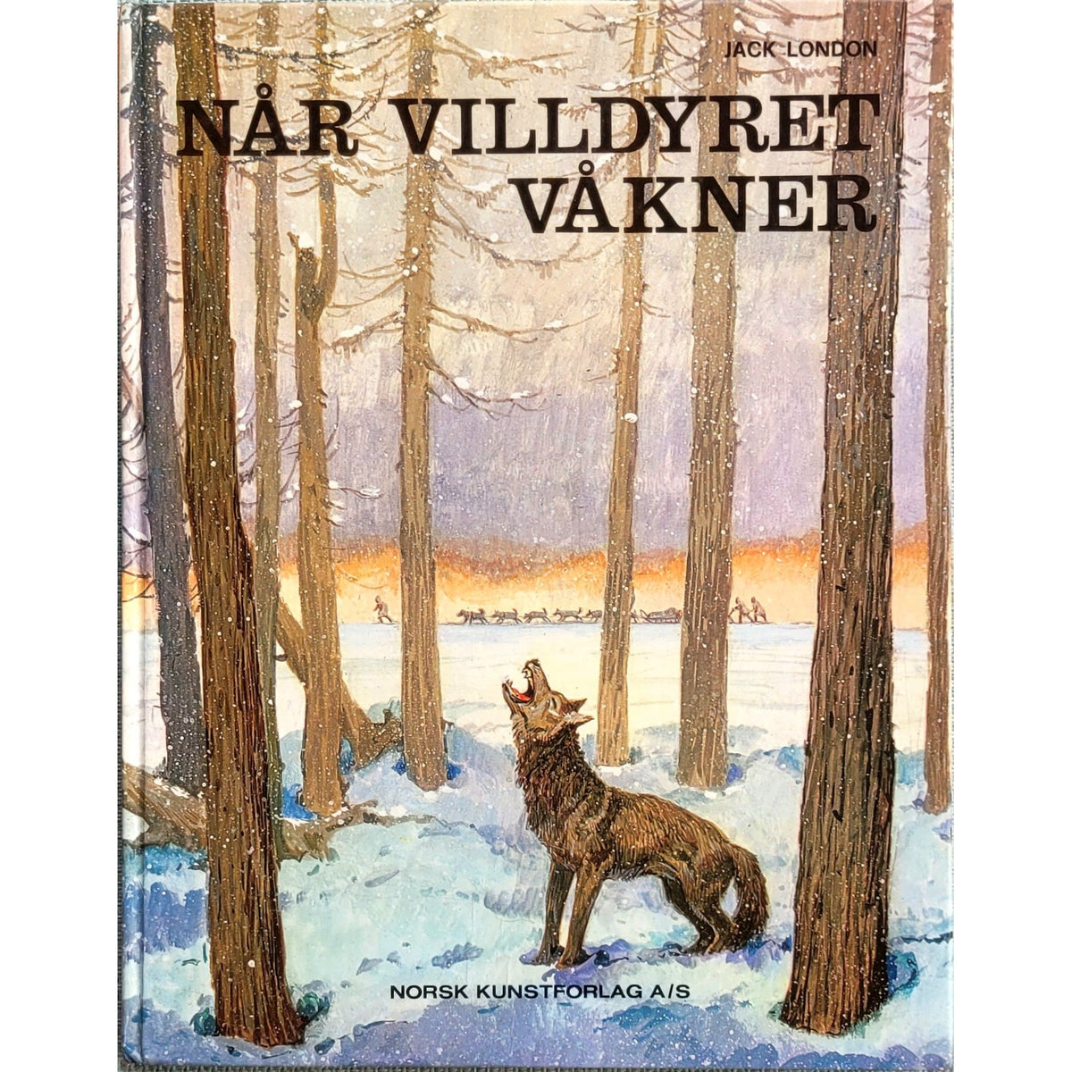 Når villdyret våkner, brukte bøker av Jack London