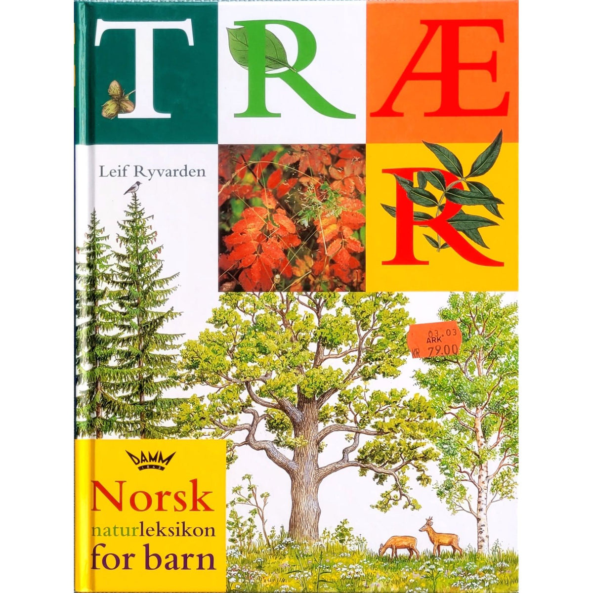 Trær, brukte bøker av Leif Ryvarden. Norsk naturleksikon for barn