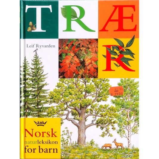Trær, brukte bøker av Leif Ryvarden. Norsk naturleksikon for barn
