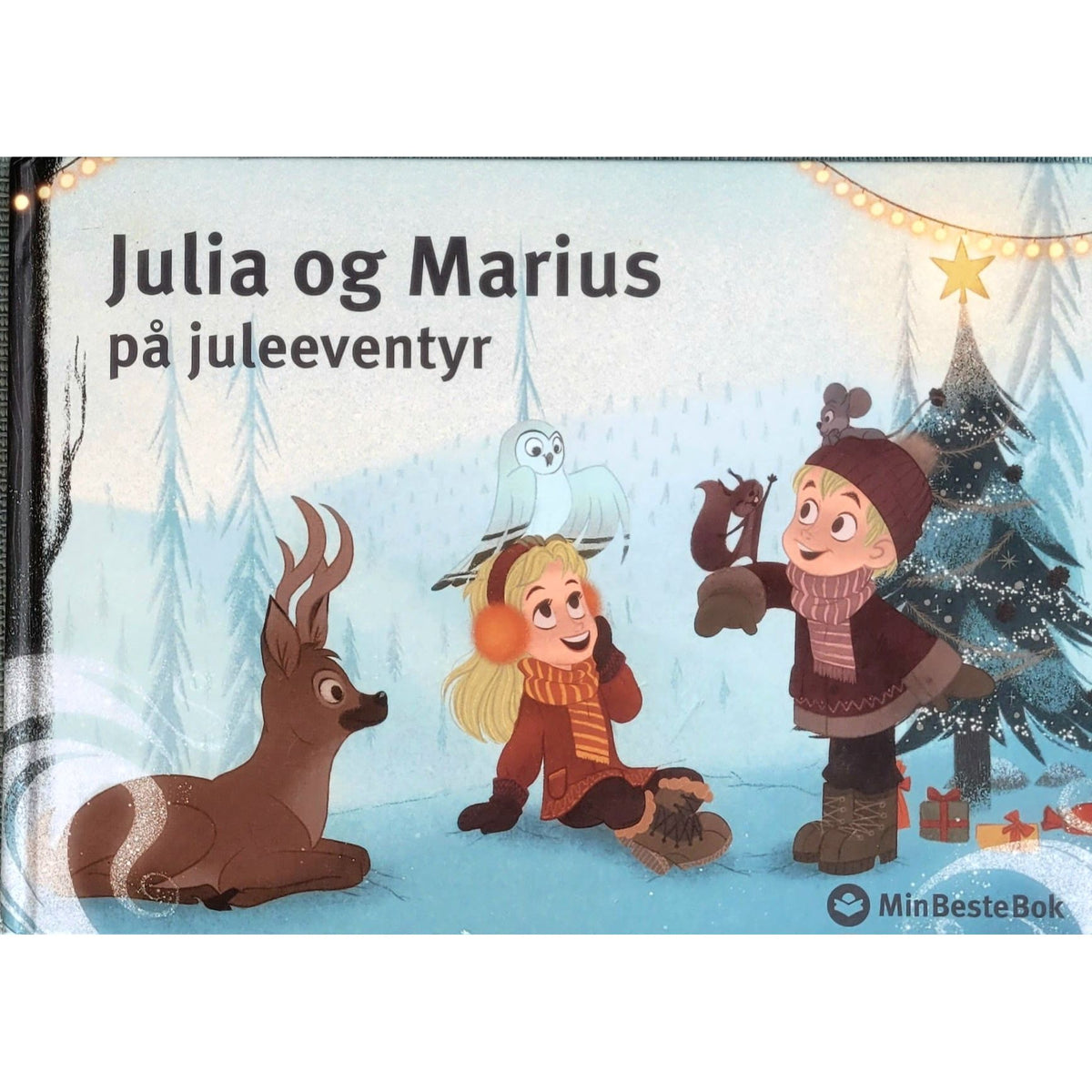 Min beste bok - Julia og Marius på juleeventyr, brukte bøker