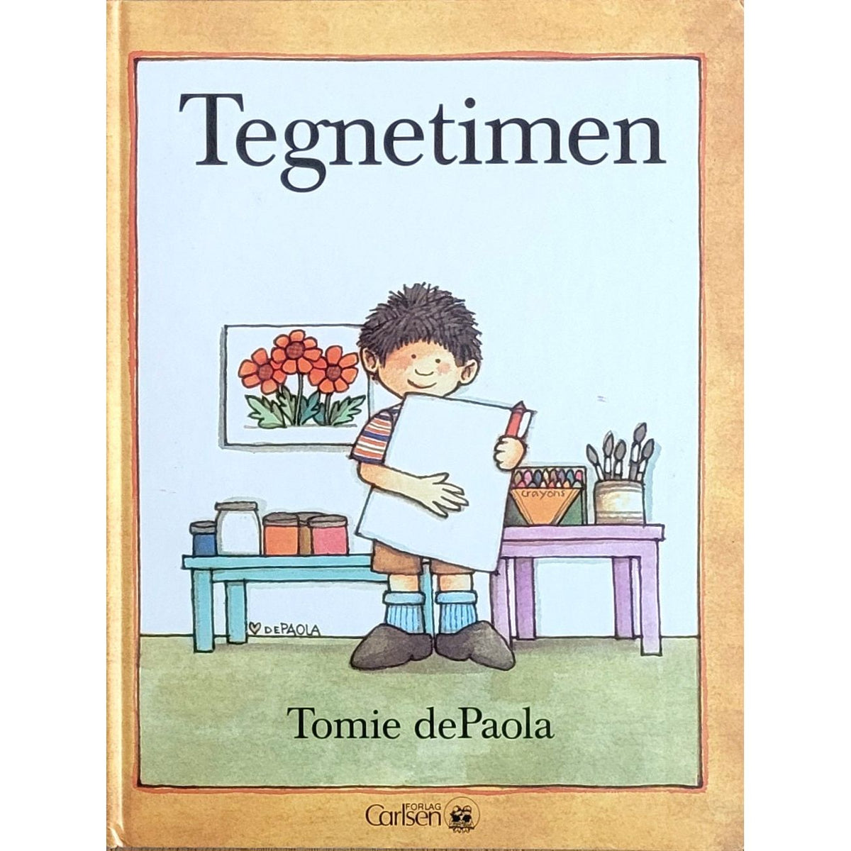 Tegnetimen, brukte bøker av Tomie de Paola