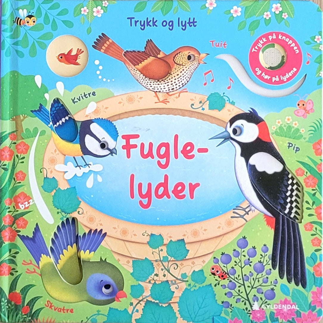 Trykk og lytt - Fuglelyder - brukte bøker