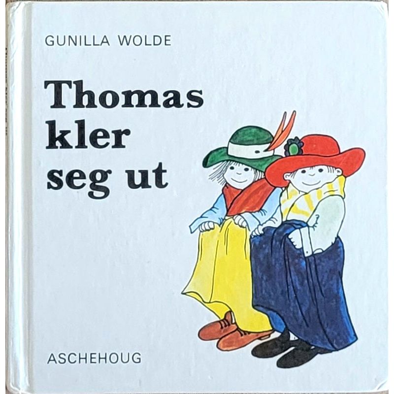 Thomas kler seg ut, brukte bøker av Gunilla Wolde