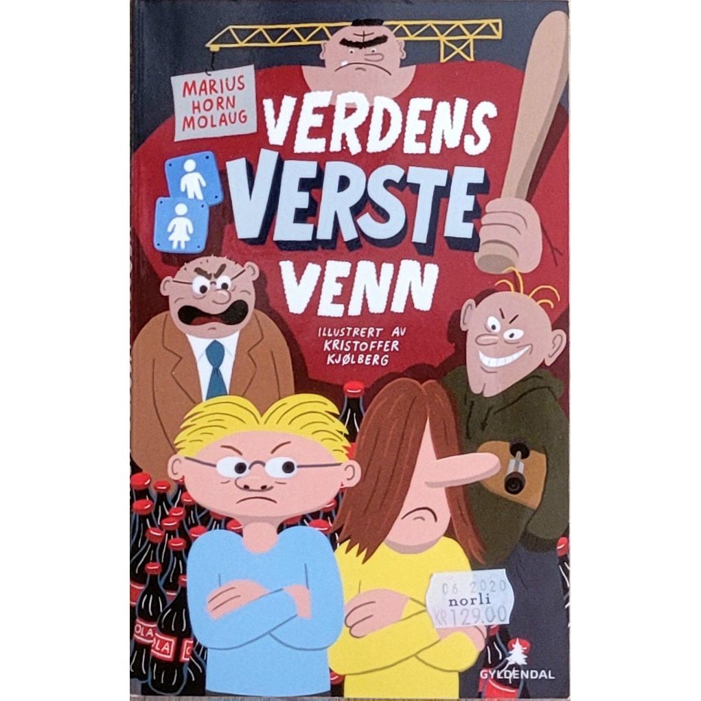Verdens verste venn. Brukte bøker av Marius Horn Molaug og Kristoffer Kjølberg
