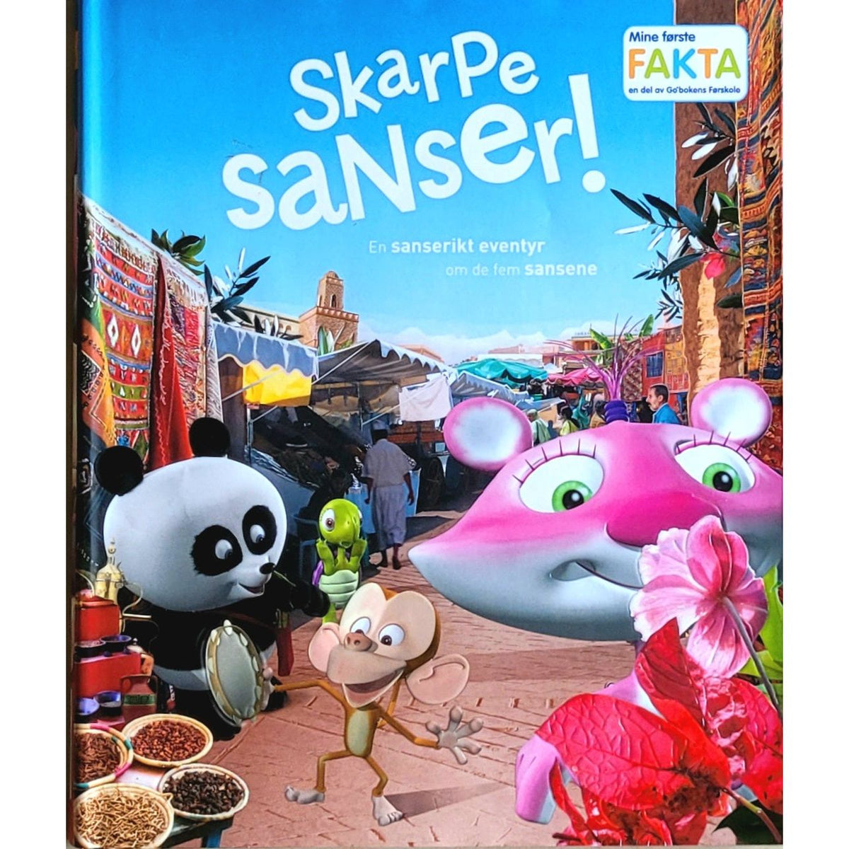 Skarpe sanser! - Et sanserikt eventyr om de fem sansene, brukte bøker