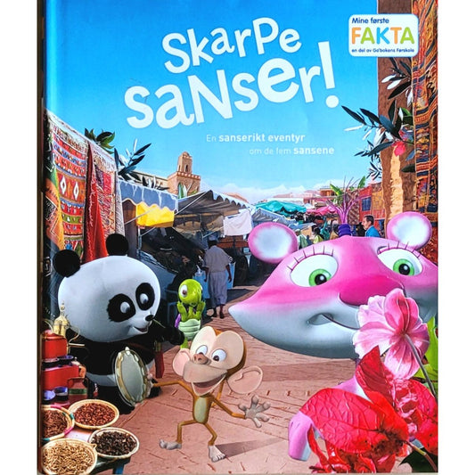 Skarpe sanser! - Et sanserikt eventyr om de fem sansene, brukte bøker