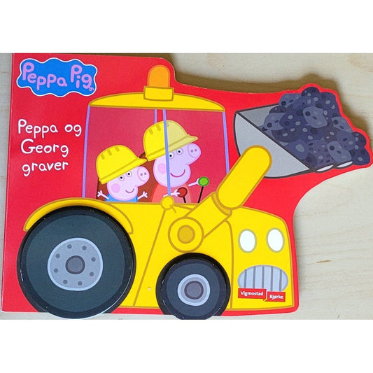 Peppa Pig - Peppa og Georg graver, brukte bøker