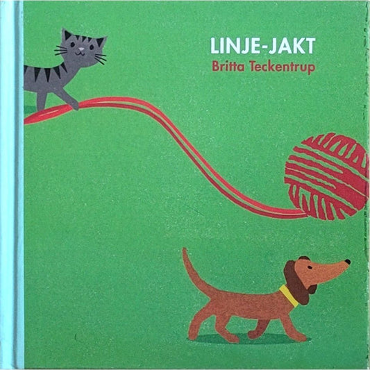 Linje-jakt, brukte bøker av Britta Teckentrup