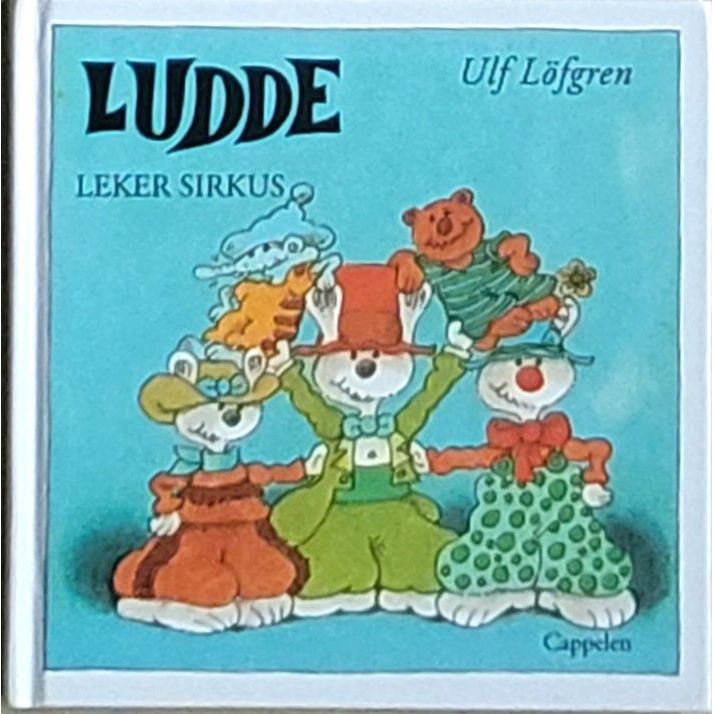 Ludde leker sirkus, brukte bøker av Ulf Löfgren
