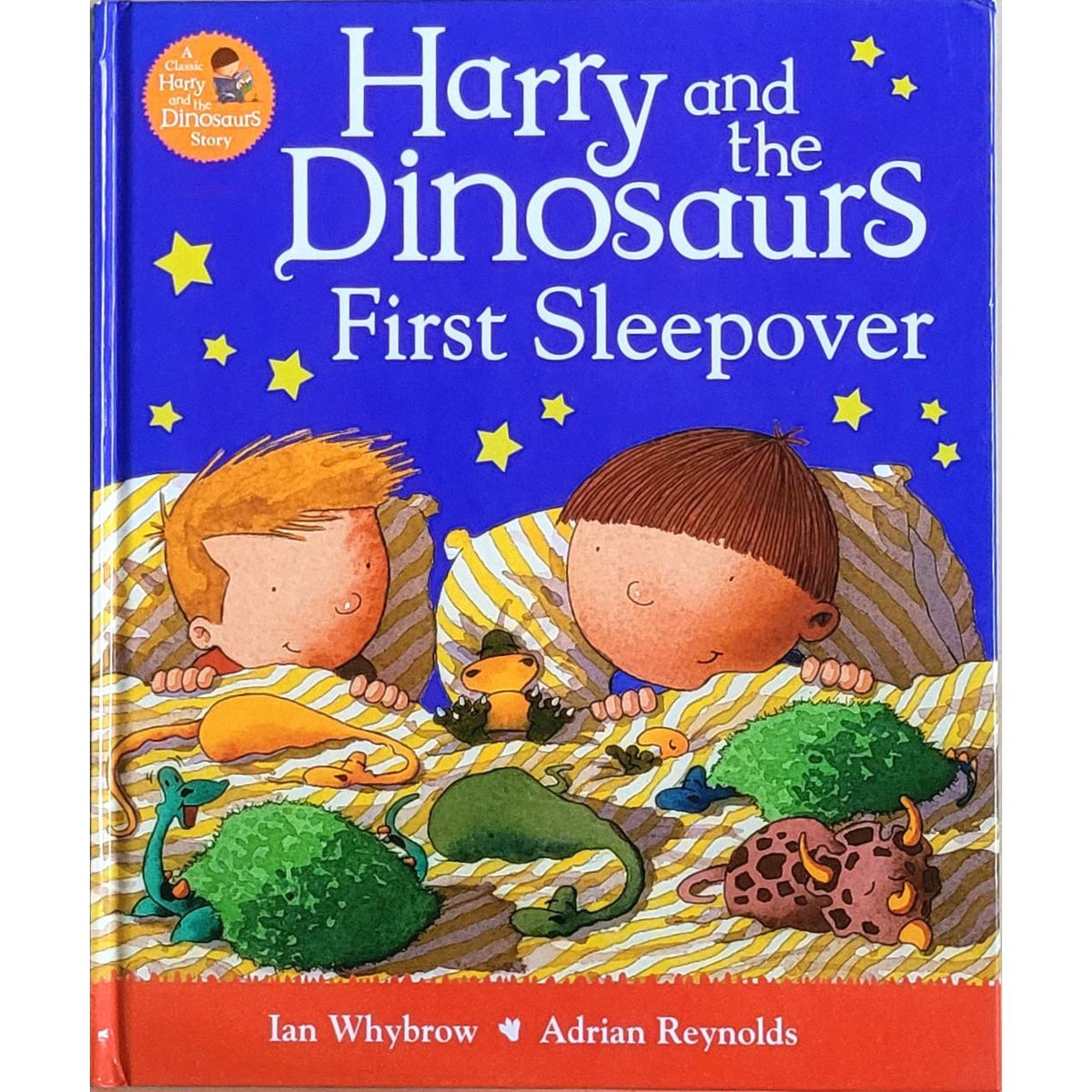Harry and the Dinosaurs First Sleepover, brukte bøker av Ian Whybrow