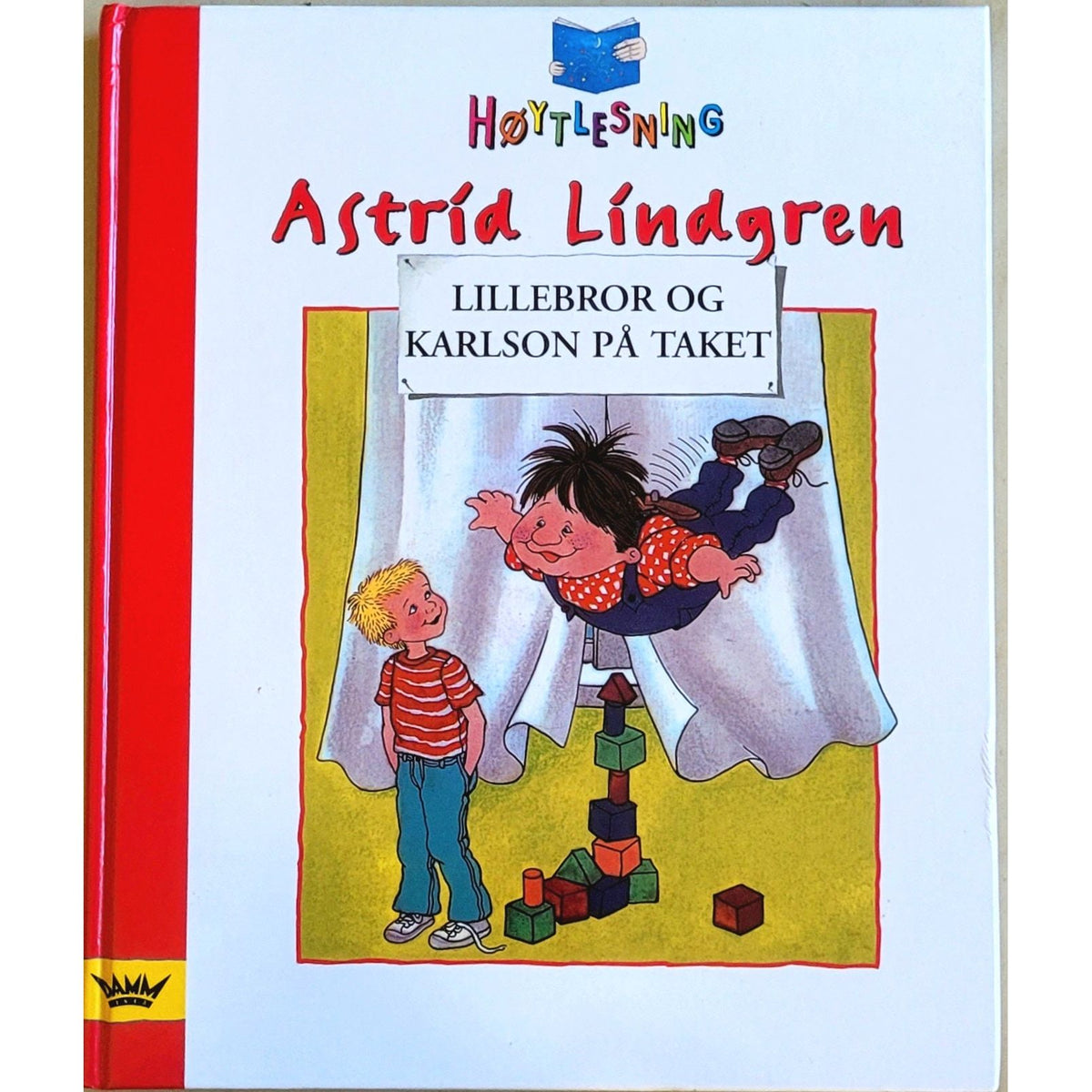 Lillebror og Karlson på taket - Brukte barnebøker av Astrid Lindgren