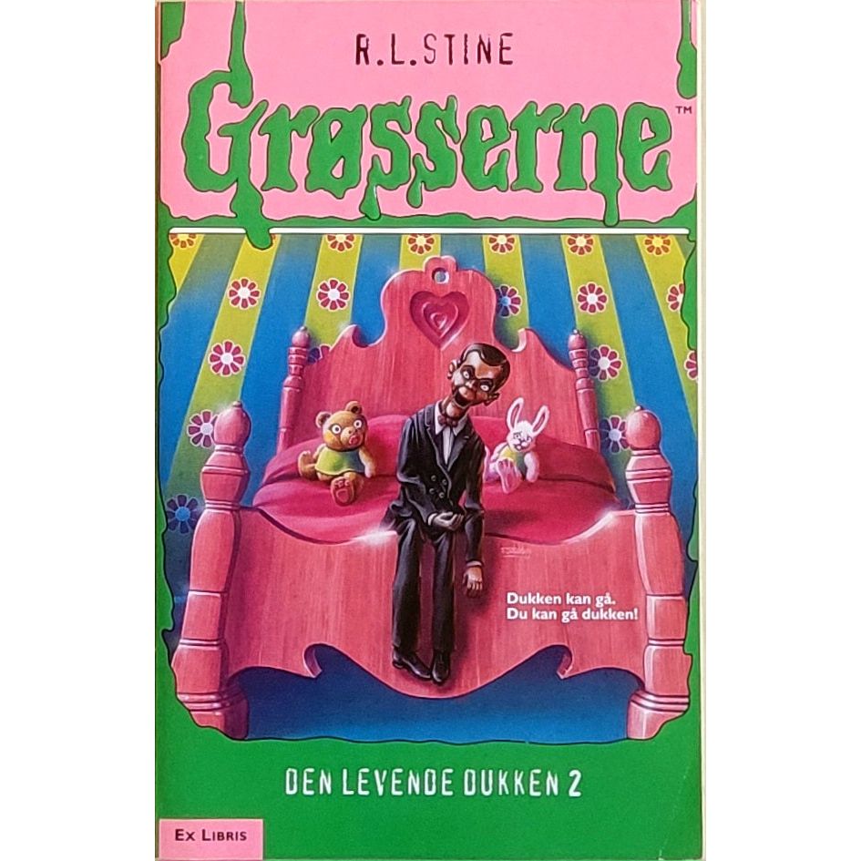 Grøsserne 31 - Den levende dukken 2, Brukte bøker av R.L. Stine